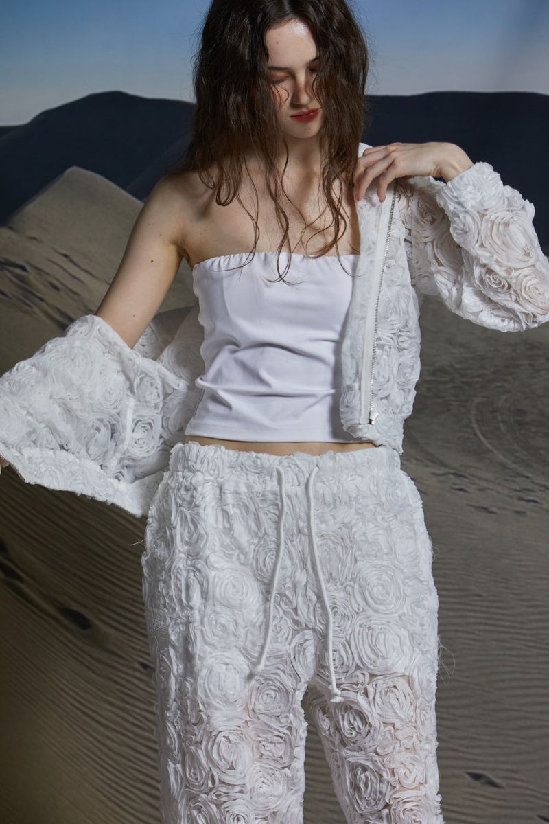 FLOWER HOOD JUMPER
