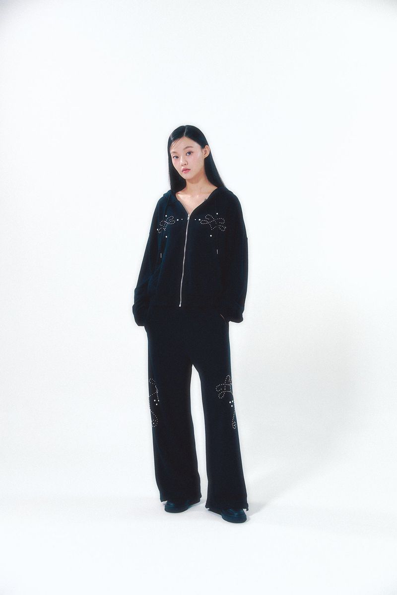 Pearl Track Pants Black