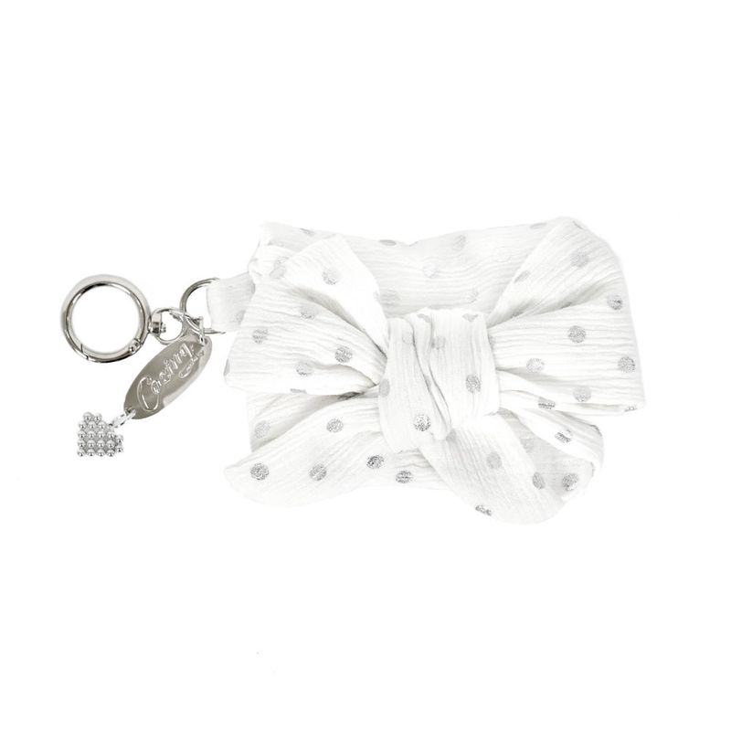 Ribbon wallet_dot white