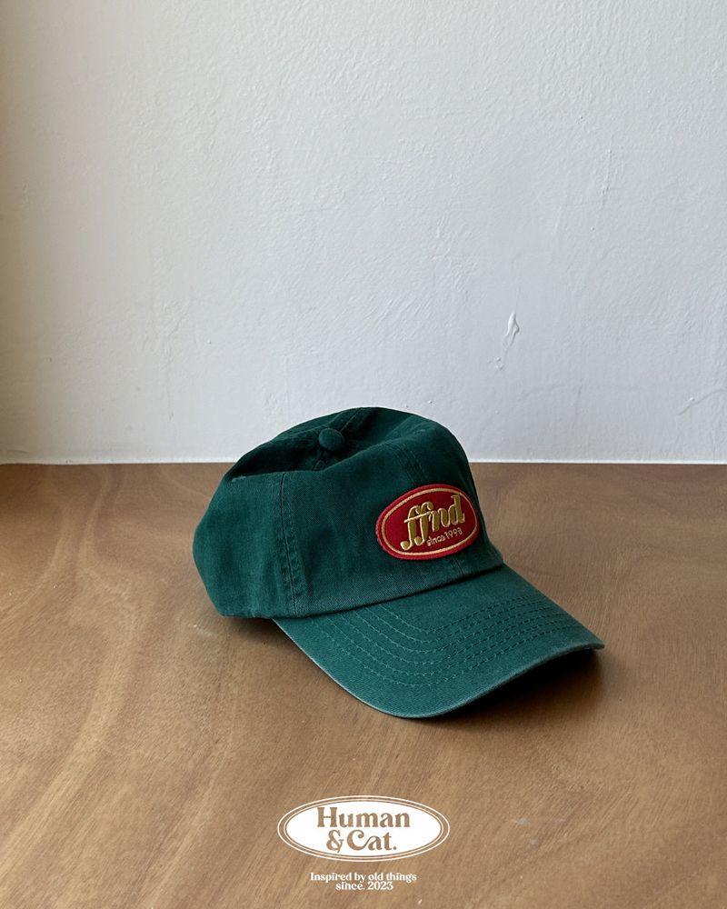 FFOUND VINTAGE WAPPEN BALL CAP / BLUE
