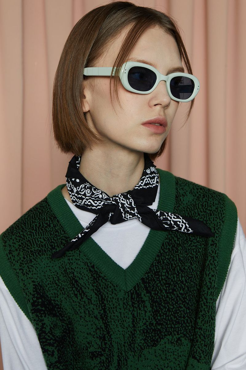 NOTE PAISLEY BANDANA / BLACK