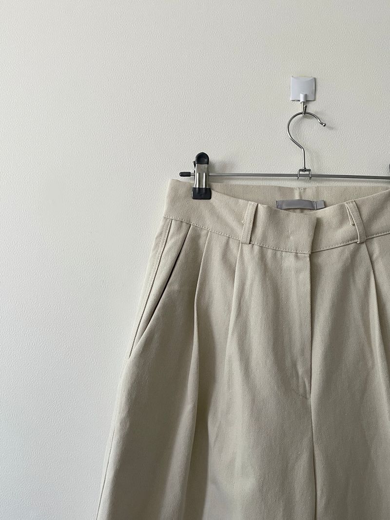Lonely Pintuck Wide Pants 
