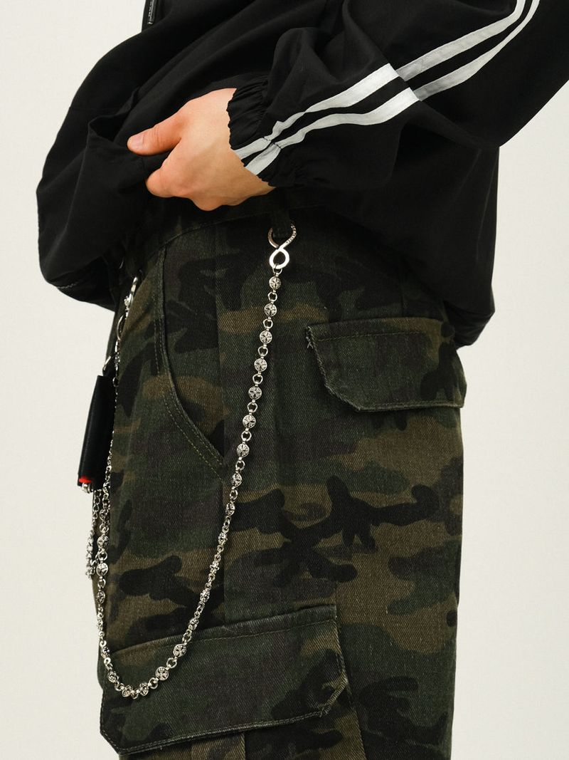 KEY Camouflage Military Cargo Pants