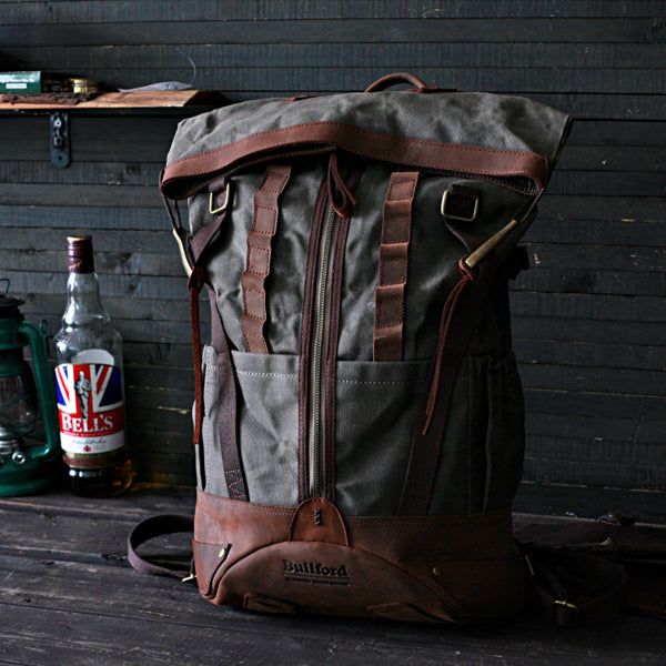 BUILFORD（ビルフォード）の「Bikers Crew Backpack Dark Oak（Bags）」