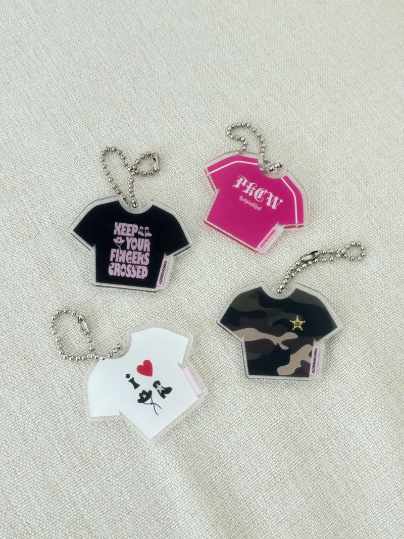 【MADE】 summer T-keyring (1pcs/4design)
