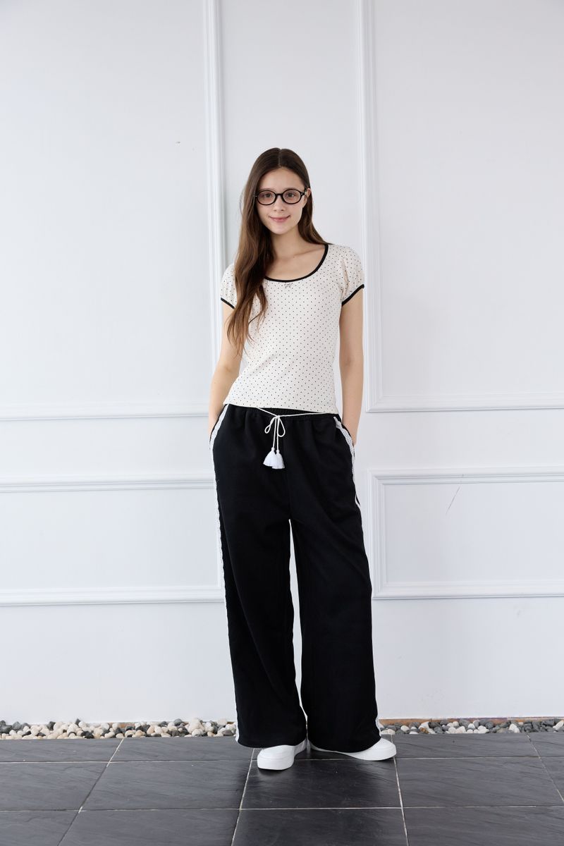 MORI LACE TRACK PANTS