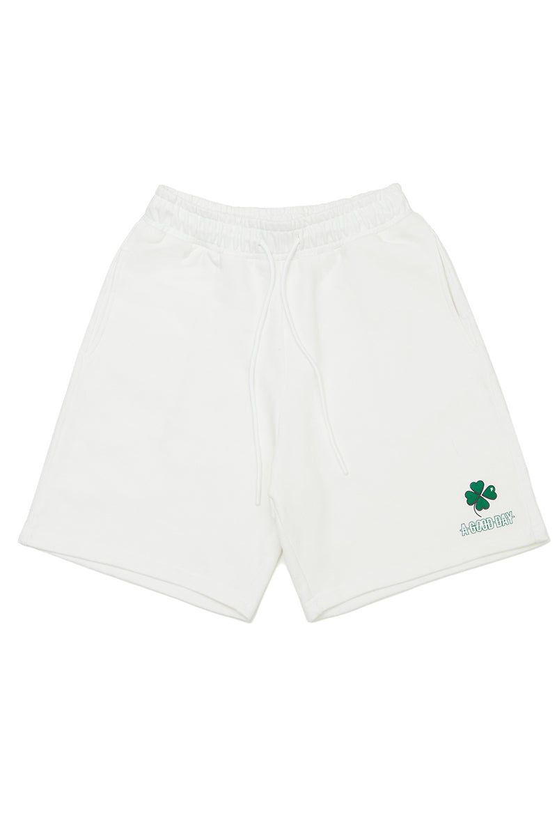 A GOOD DAY（ア グッドデイ）の「FLOVER TRANING HALF PANTS (IVORY)（Pants）」