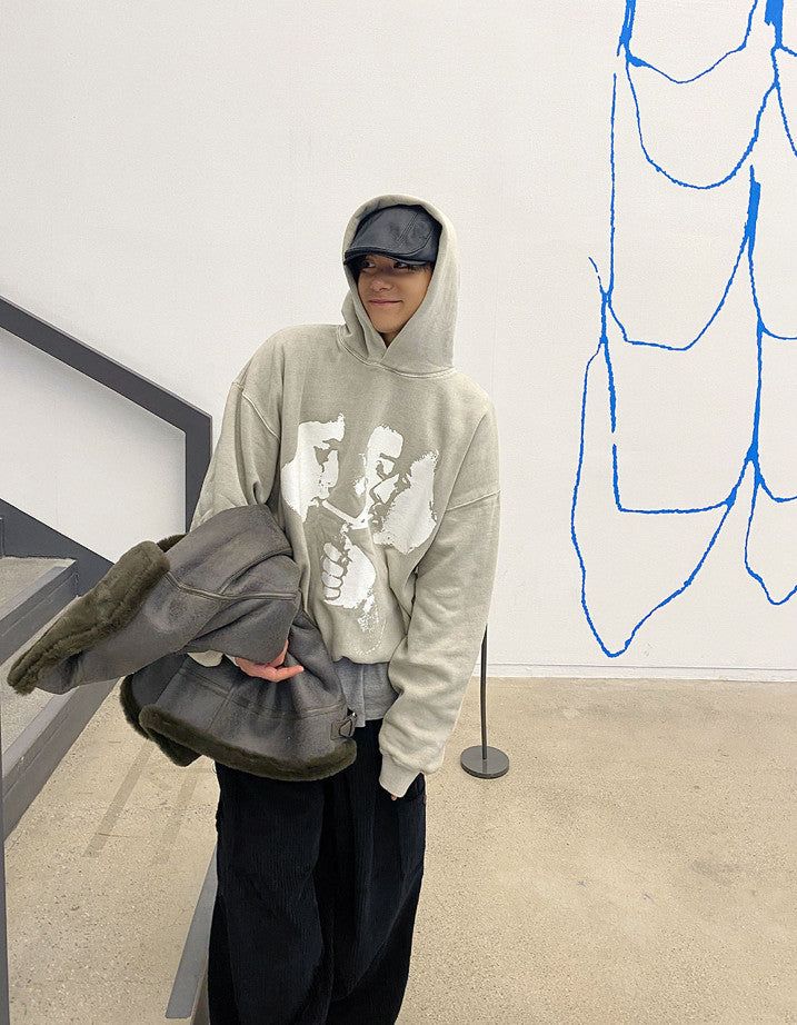 HOLY IN CODE(ホーリーインコード)の「No.0573 smoking pigment hood-T(Tops)」