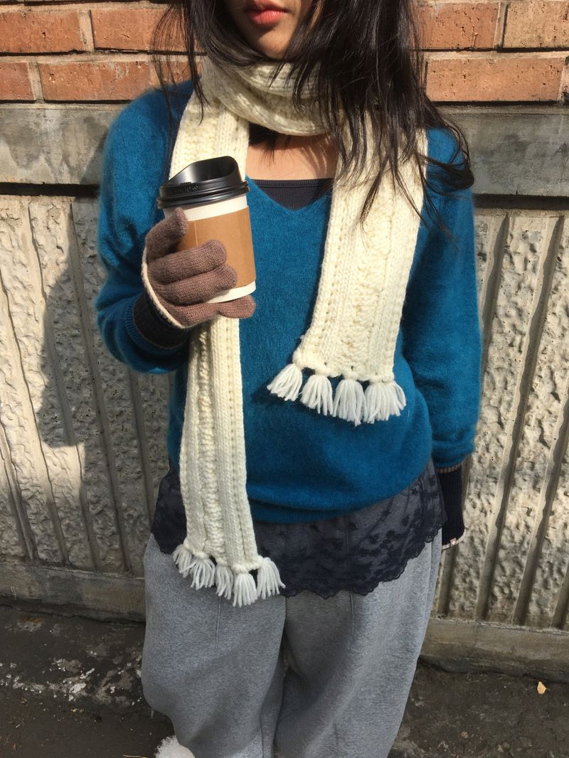 Grunge Wool Muffler (3color)