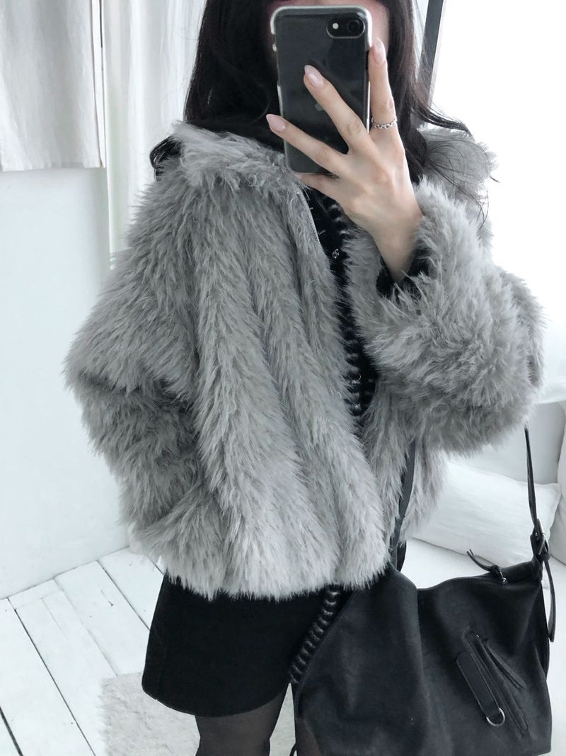 Swan Fur Jacket