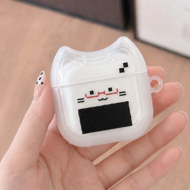 SET 🍙 Onigiri Kitten Airpods Case