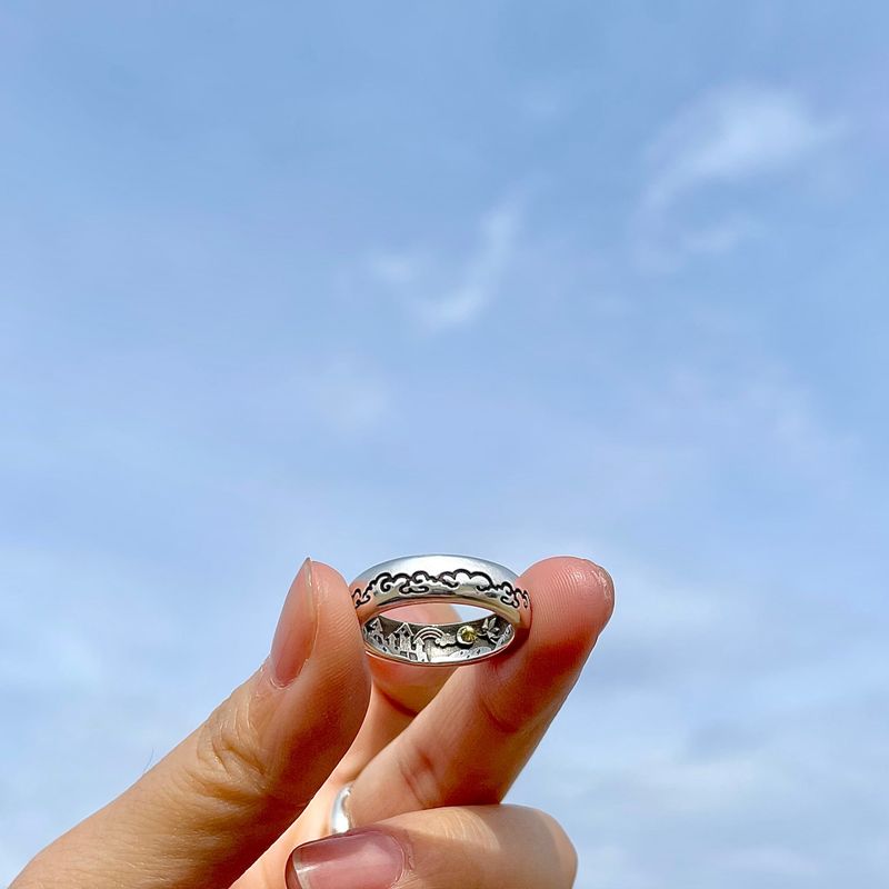 Sky fairy silver Ring
