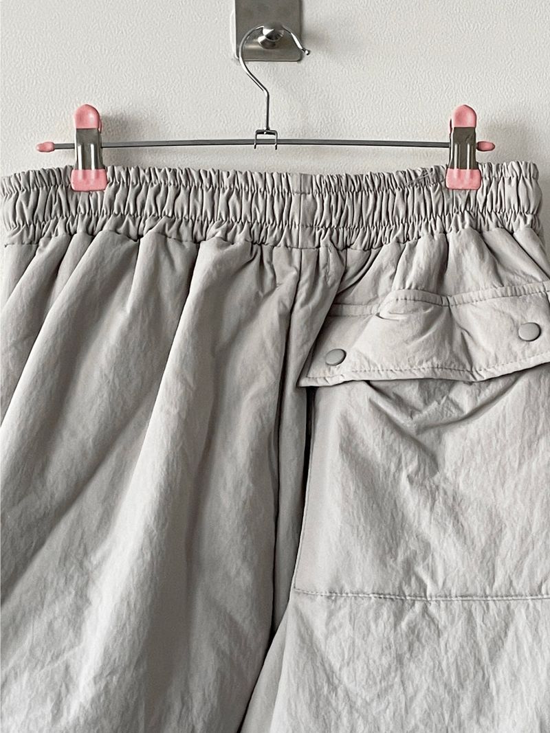 Temperature padding wide pants 