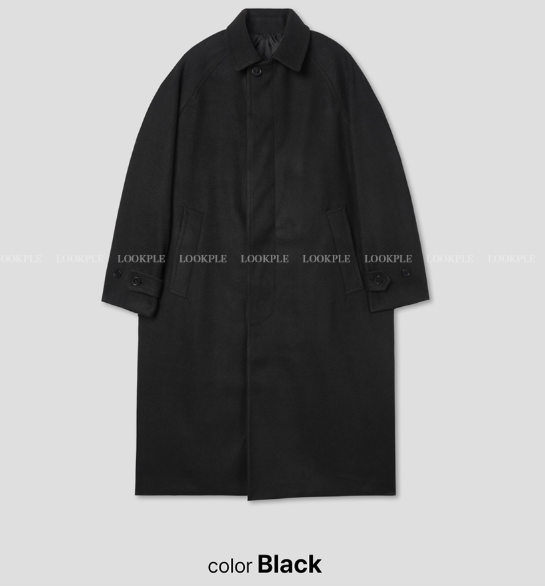 Levito Overfit Balmacan Coat