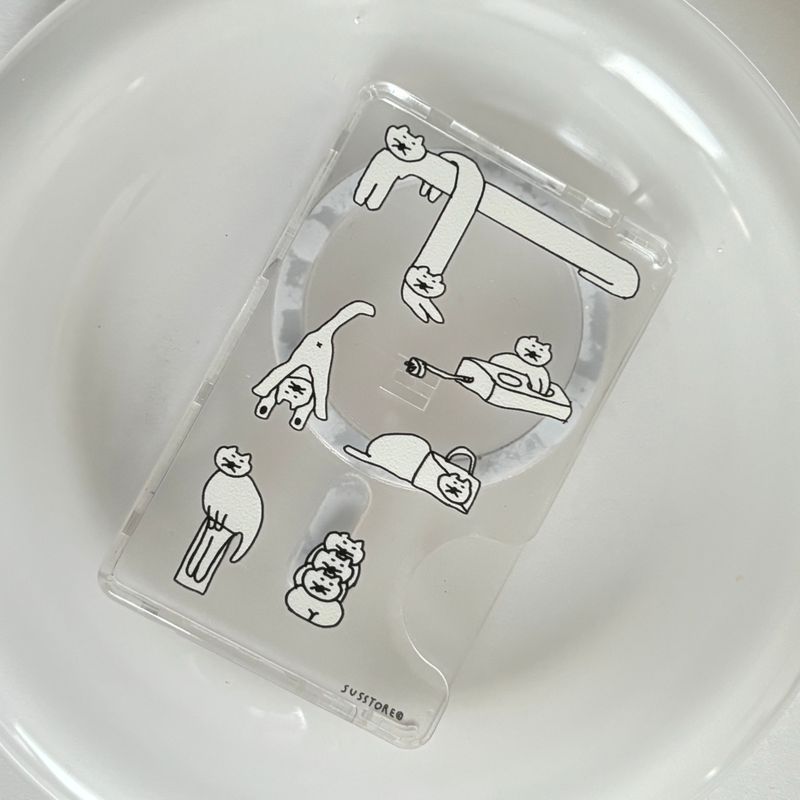 susstore（ソスストア）の「[MagSafe card wallet]アンノーンキャット（スマホグッズ/小物）」