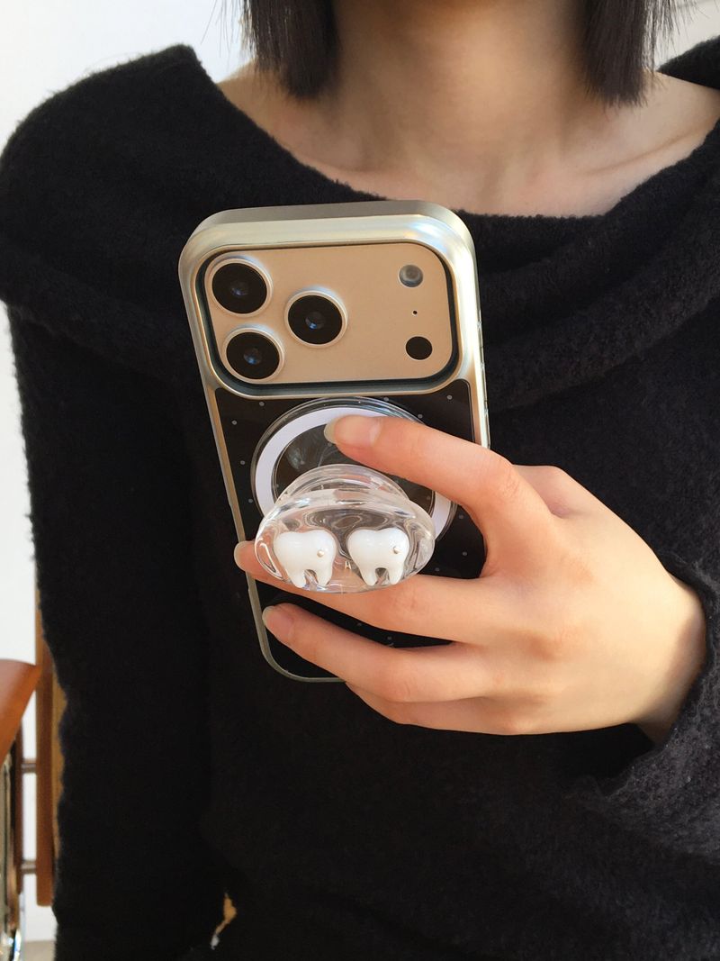 Tooth Gem Magsafe Grip Tok Holder Smart Tok