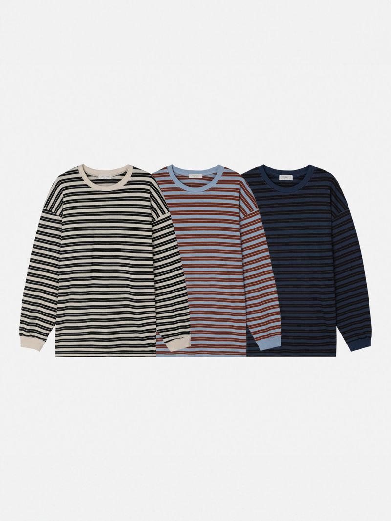 MR Morin Loose fit stripe MTM