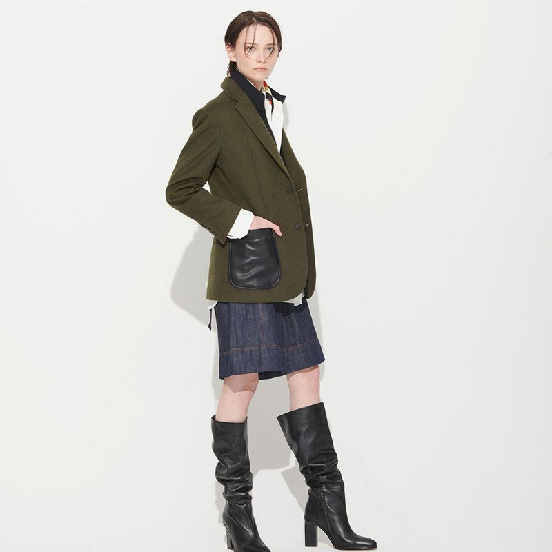 MOLLY DETACHABLE JACKET, KHAKI