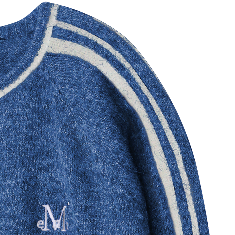 HERNE TRACK LINE LOOSE-FIT KNIT UNISEX (3Color)