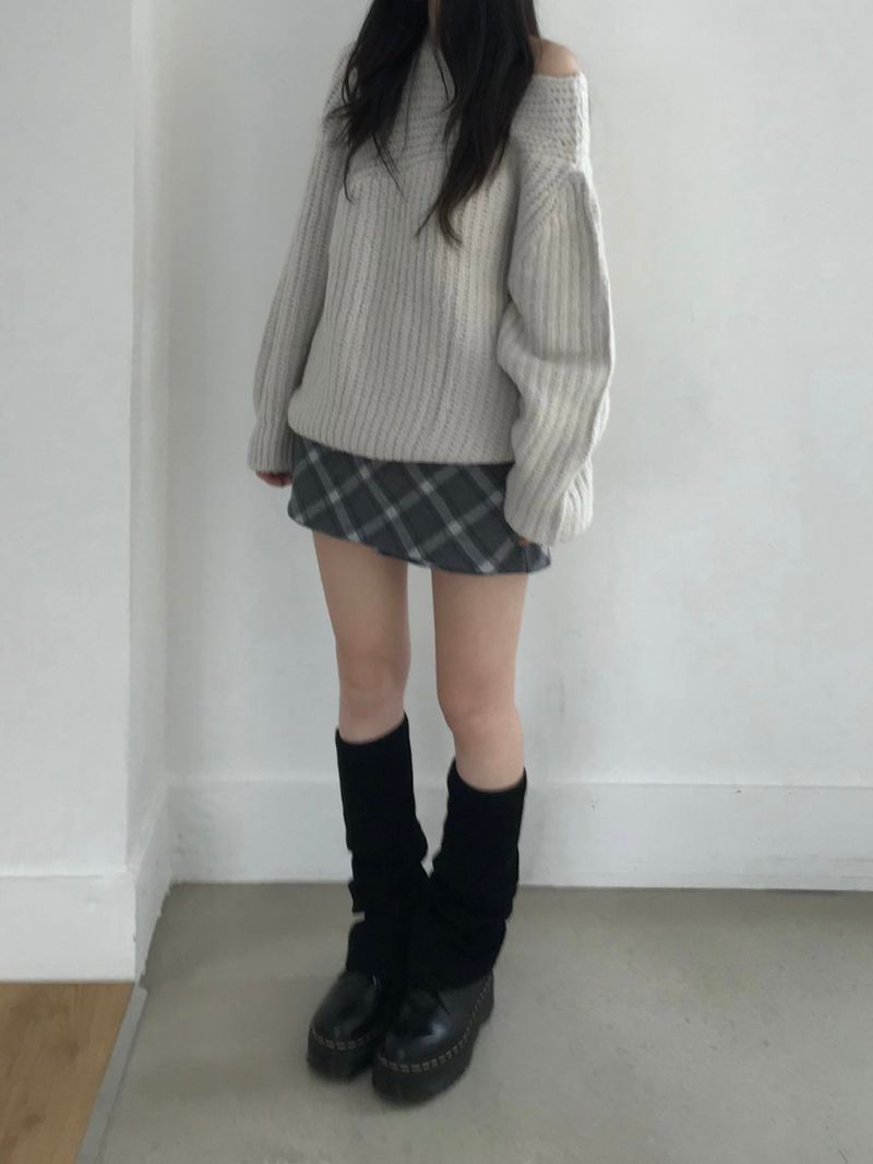 Hershey Checkered Skirt Pants (2 colors)