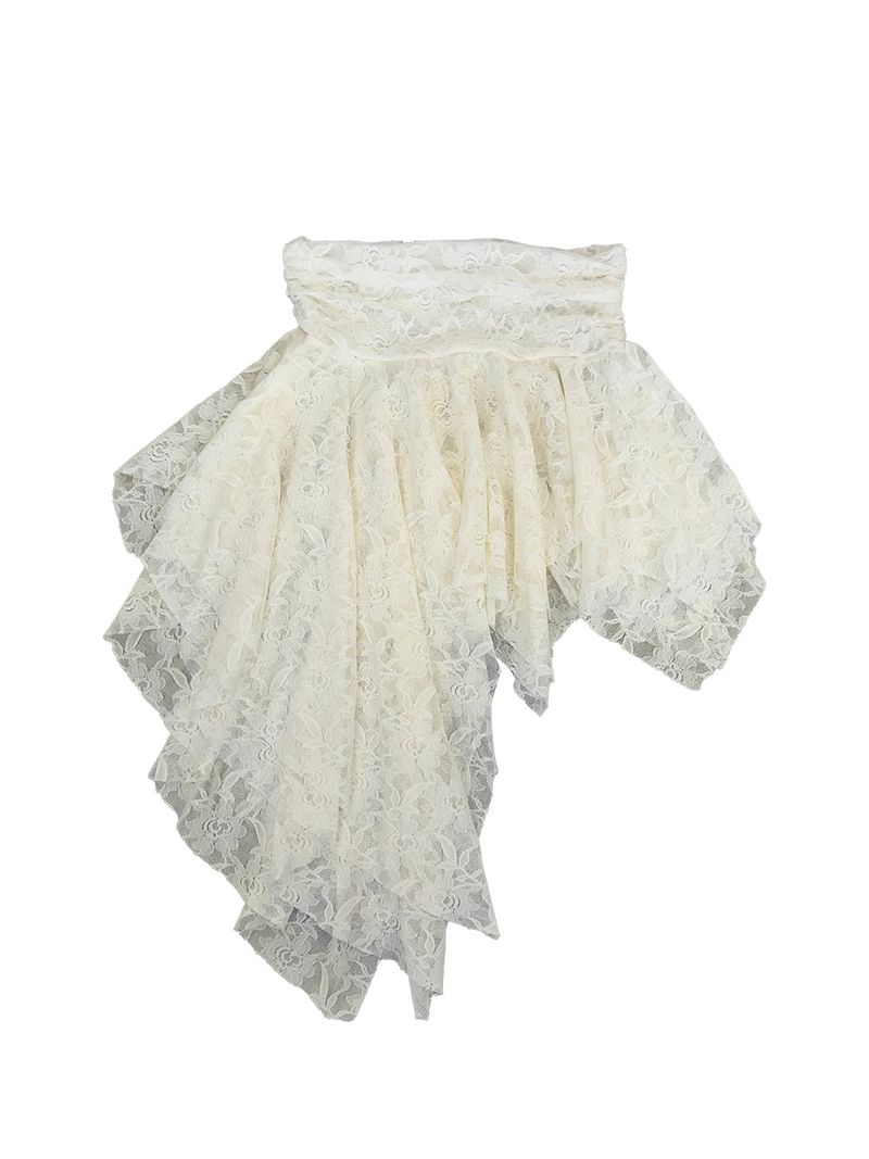 rose uncut skirt (2color)