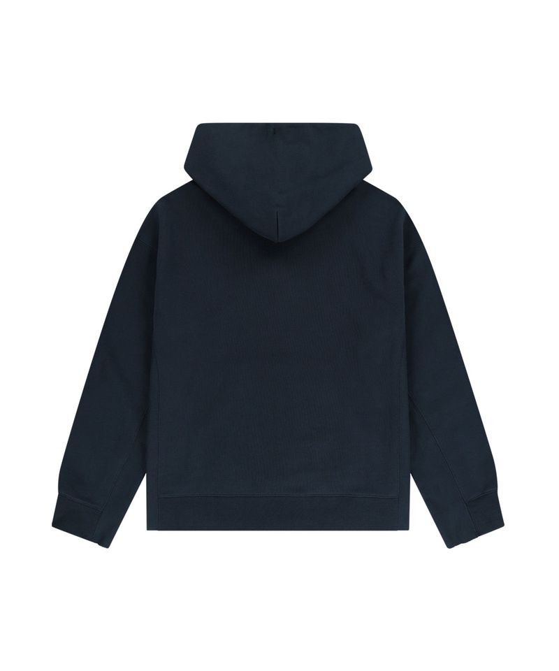 スモールロゴフーディー Navy