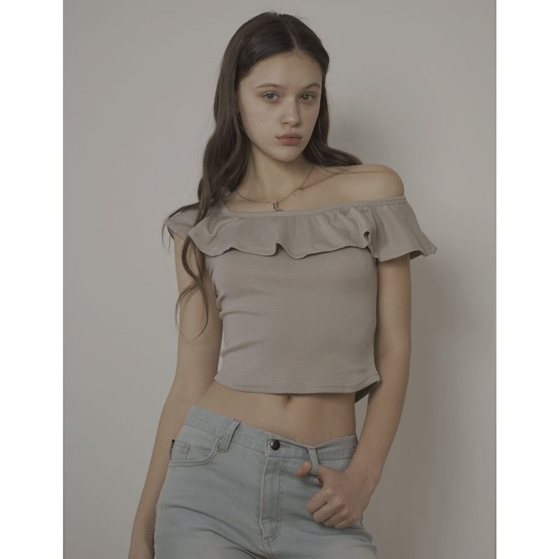 CHLOE TOP-BEIGE