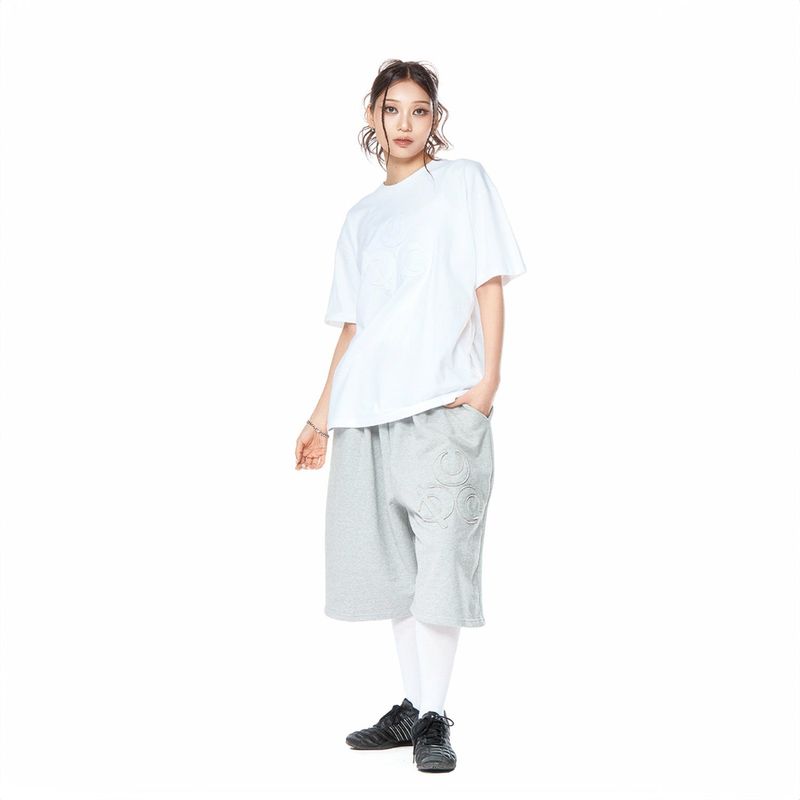 DAUSPICE(DUC)（ダウスピス）の「(DUC) Symbol Appliqué T-Shirt White（Tops）」