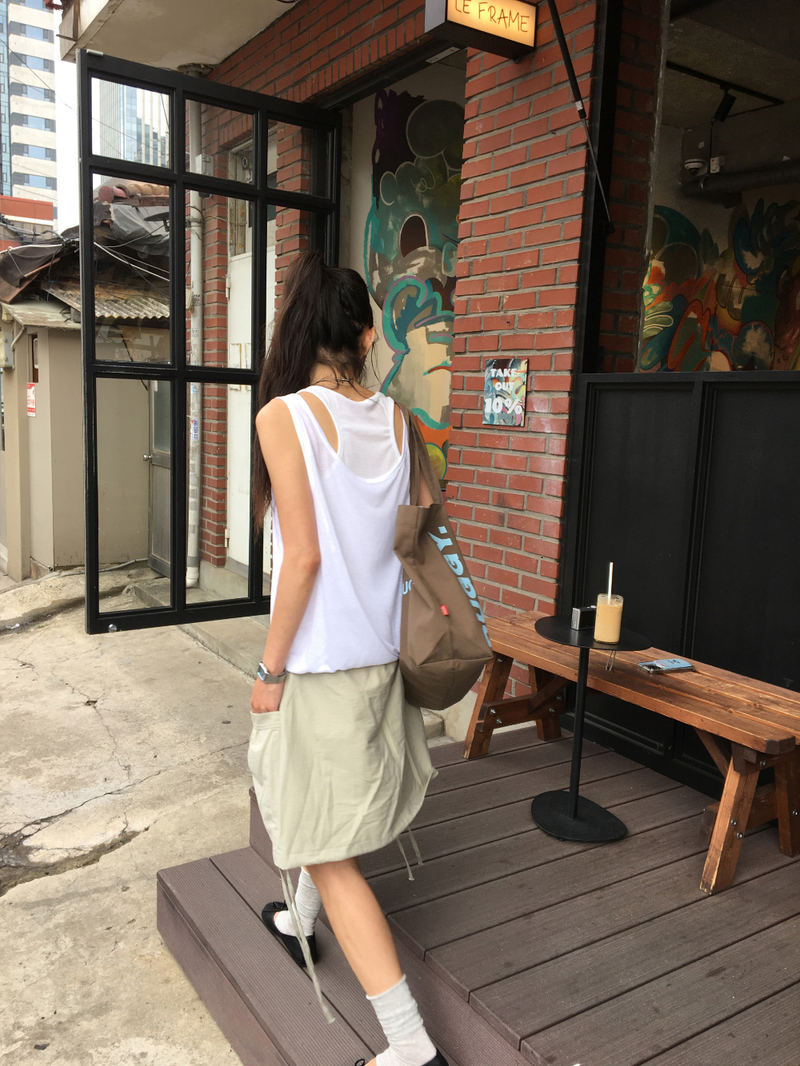 Portia Pumpkin Skirt (3color)
