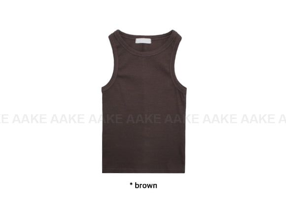 ESSENTIAL RIB SLEEVELESS