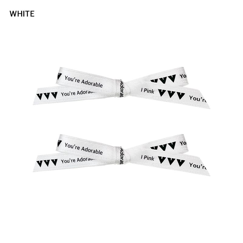 [SET] Logo Ribbon Clip Hair Pin
