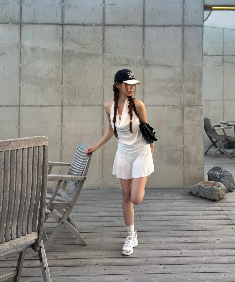 Catching Eye Ball Cap - Dark Navy / Ivory