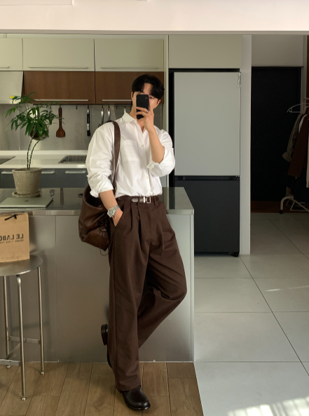 Logane Basic Oxford Overfit Shirt