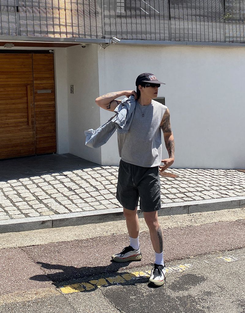 No.1253 vtg running SHORTS