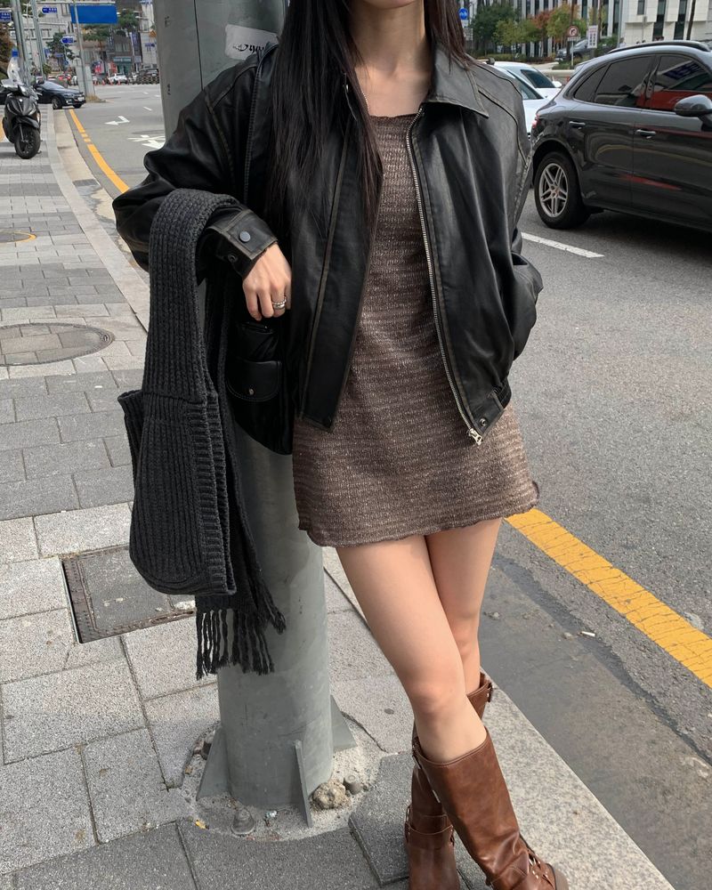 kyoive（コイブ）の「Fold leather jacket（Jackets/Outerwear）」