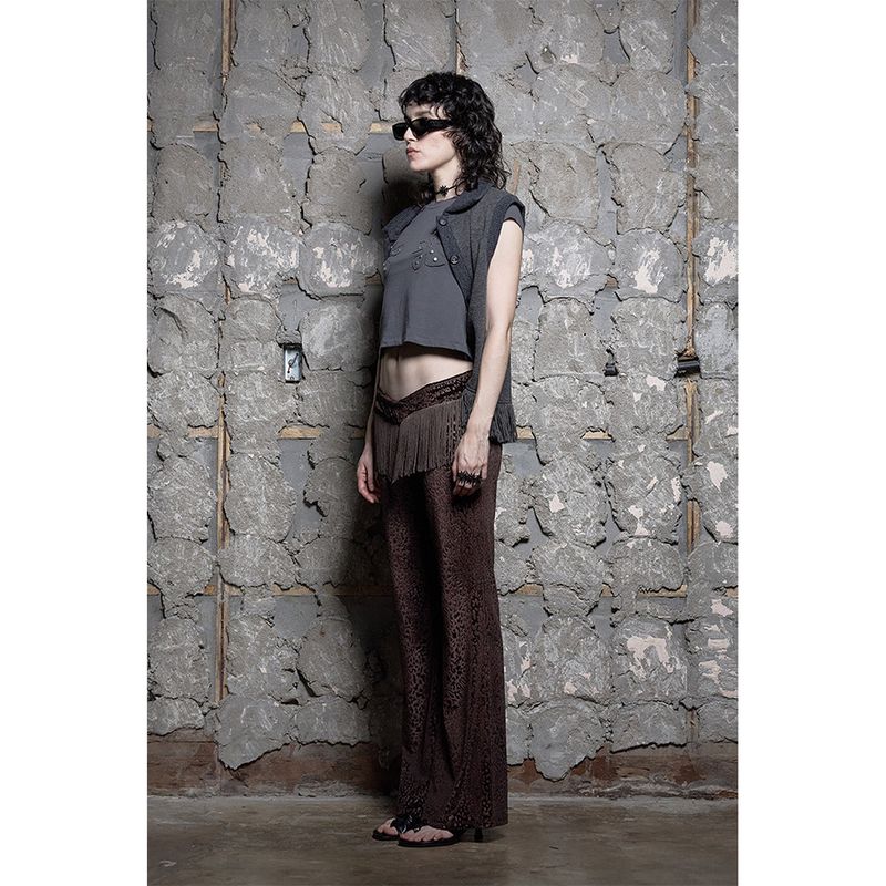 FRINGE KNIT VEST