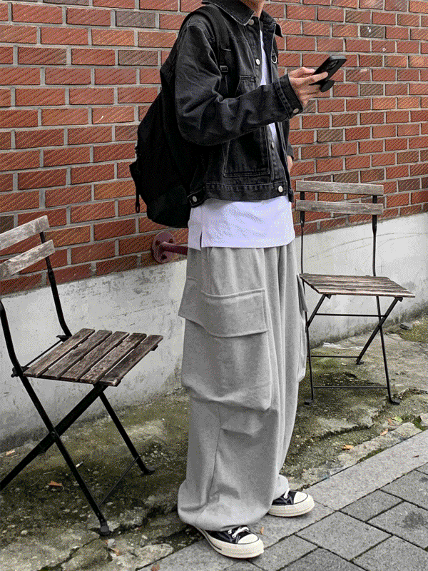WHAT A LOOK（ワット ア ルック）の「SLG Rony Big cargo Sweat pants（Pants）」