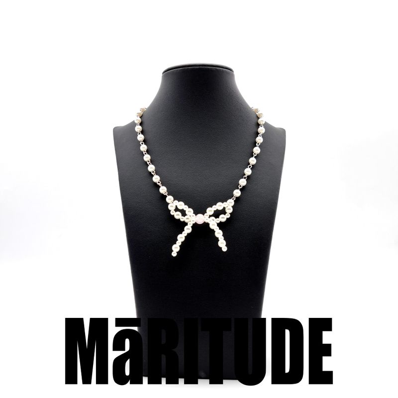 MaRITUDE（マリチュード）の「リボンチェーンネックレス（アクセサリー）」