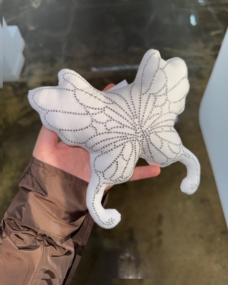 [MADE] Twinkle cushion keyring - big butterfly
