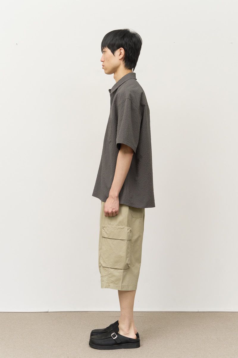Mars Seersucker Half Shirt