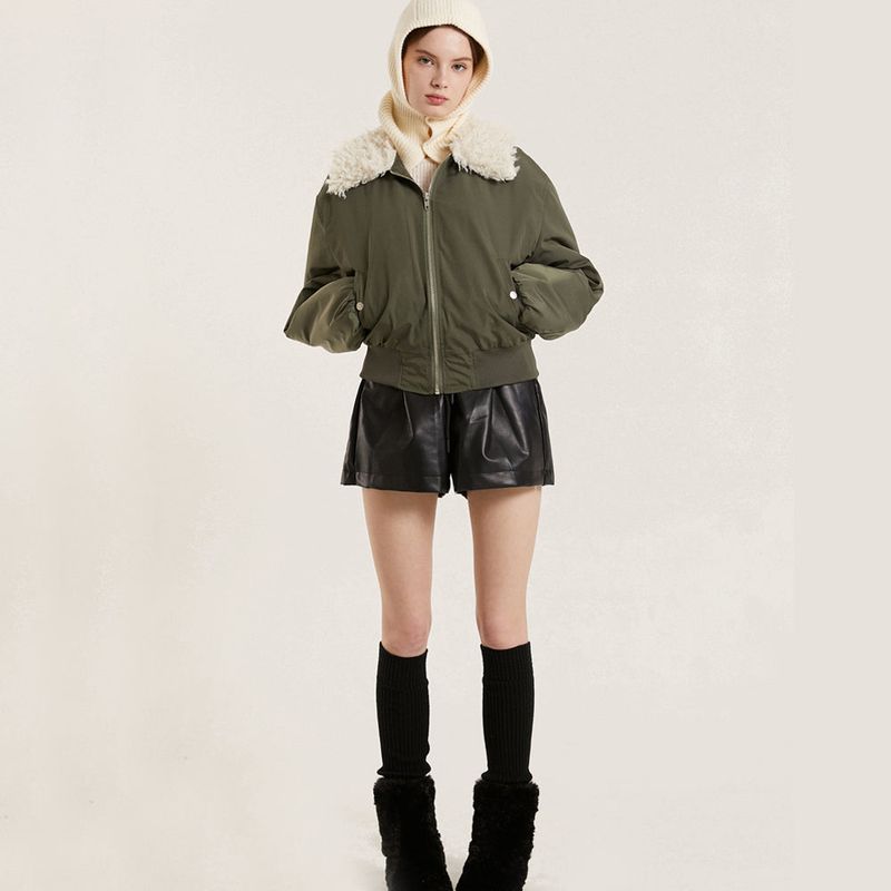 PINK PINEAPPLE（ピンクパイナップル）の「F.LEATHER SHORTS（Pants）」