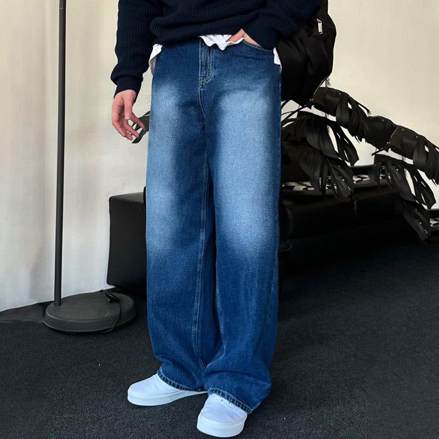 NEVERDOWHY（ネバードゥワイ）の「HACCY BRUSH WIDE DENIM PANTS(ONE COLOR)（Pants）」