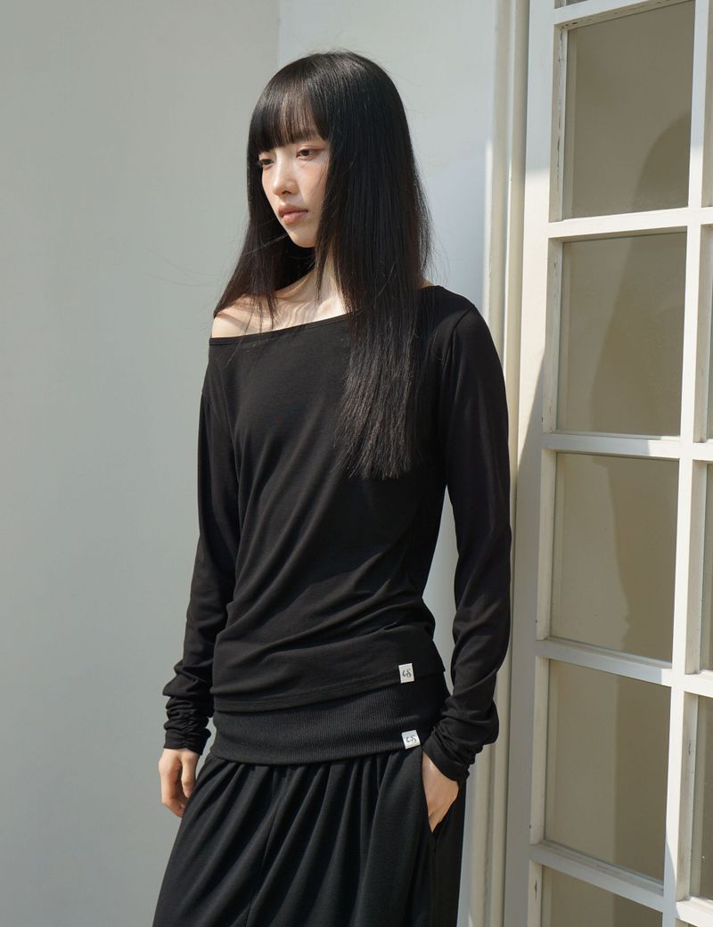 BOAT BASIC TEE(BLACK)