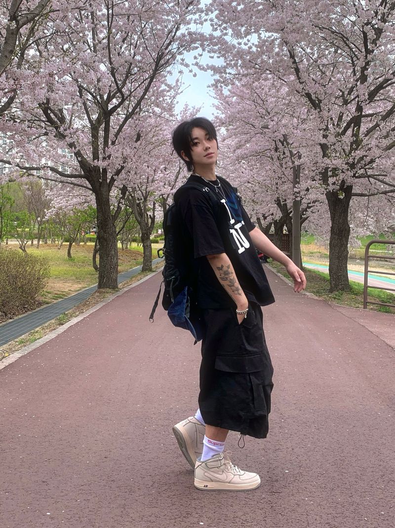 Amekaji Loose Cargo Pants 4C