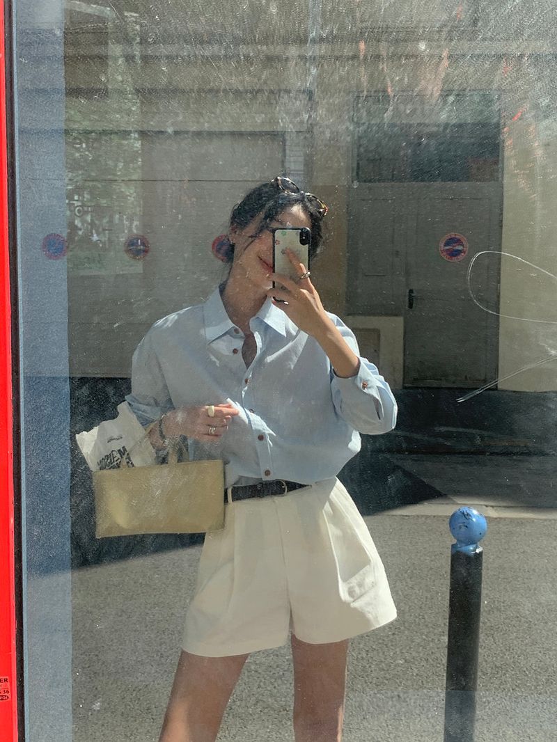 [MADE] Dears Cotton Pintuck Shorts