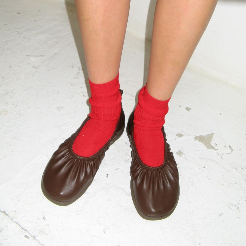Scrunch 0042. Ballet Sneakers - 3colors