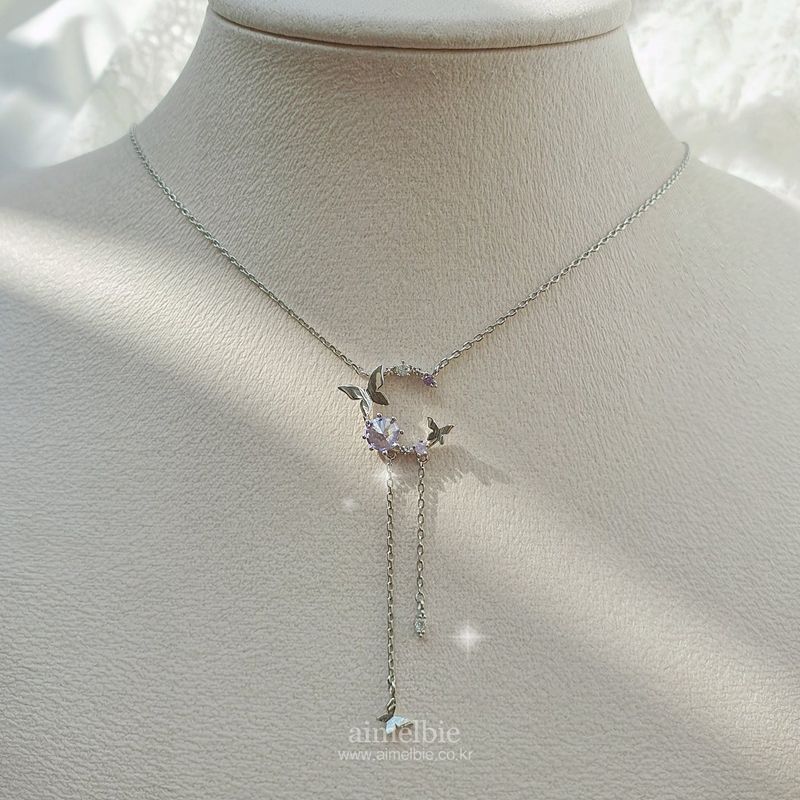 Lavender Moon Necklace