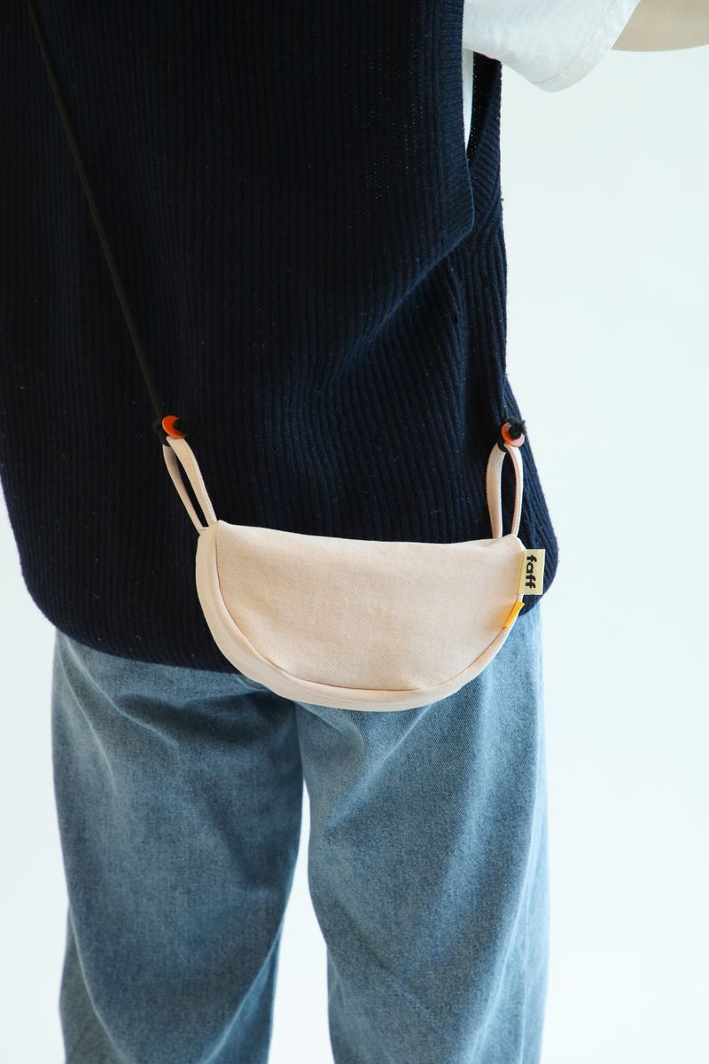 Pouch bag Peach