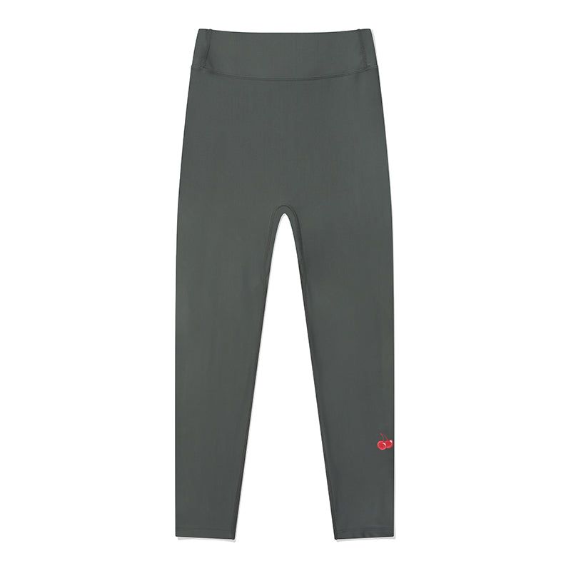 SMALL CHERRY WATER LEGGINGS [CHARCOAL]