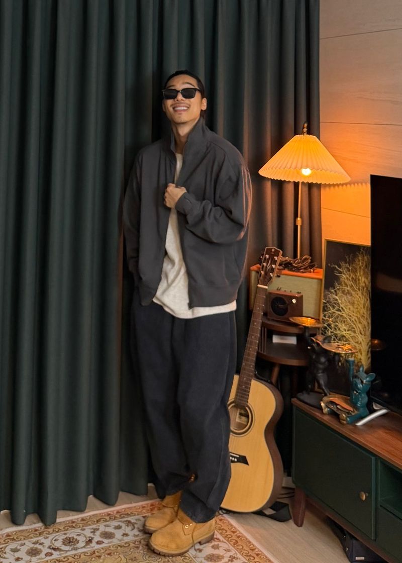 Denim Balloon Baggy Pants 2COLOR